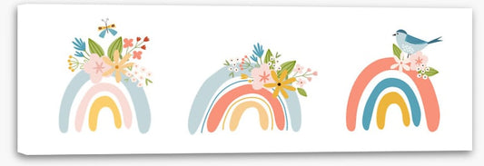 Rainbow flowers 1