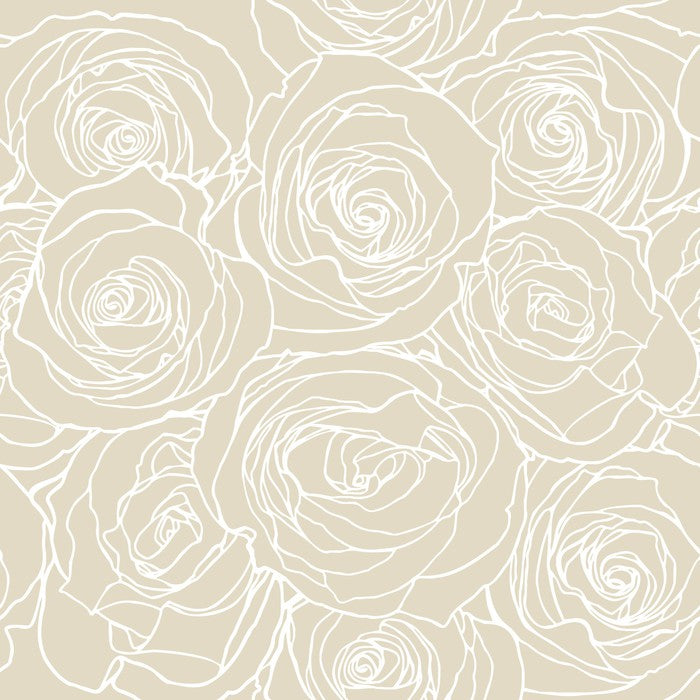In the rose garden