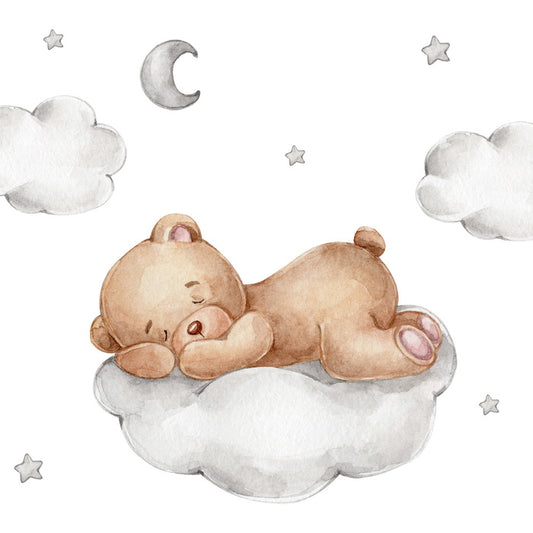 Sleepy sky bear