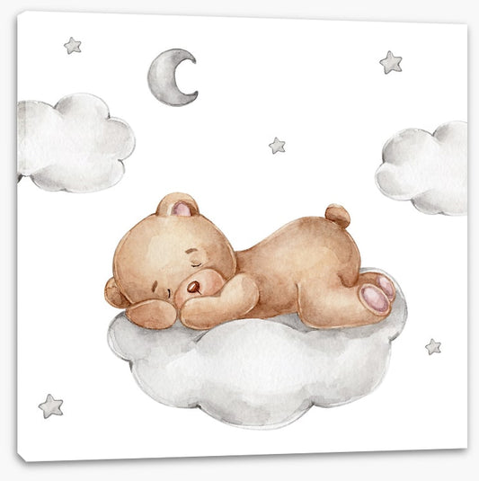 Sleepy sky bear