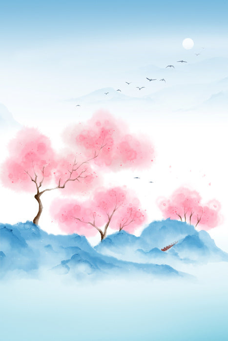 Blue mountain sakura