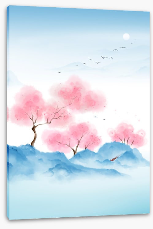 Blue mountain sakura