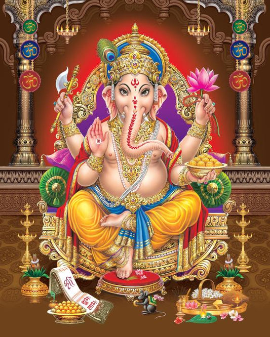Ganesha in the palace