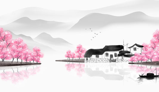 Water village spring
