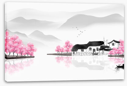 Water village spring