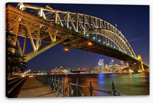 Sydney Harbour Bridge by night