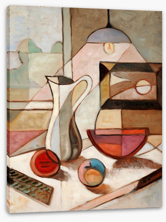 Pitcher with fruit