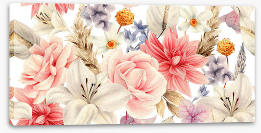 Lily with the pinks