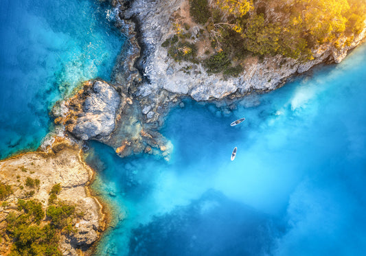 Kayak cliffs