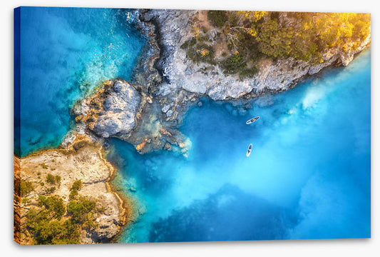 Kayak cliffs