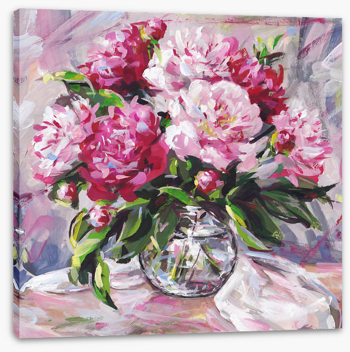 Peony poise