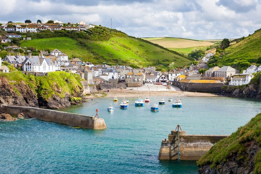 Port Isaac fishing village, England