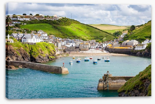Port Isaac fishing village, England