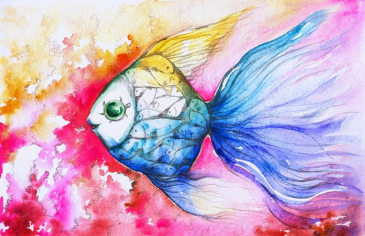 Rainbow carp