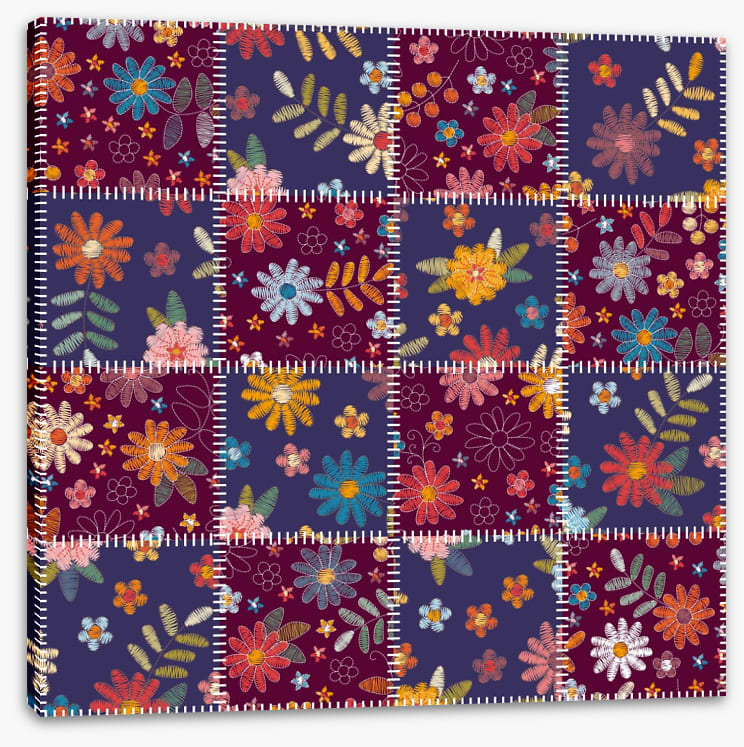 Autumn dusk patchwork