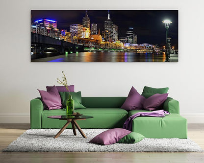 Night panorama, Melbourne
