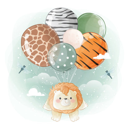Float away lion