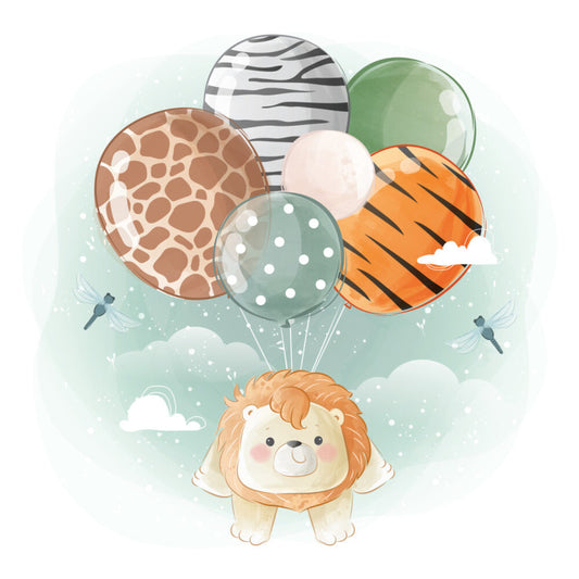 Float away lion