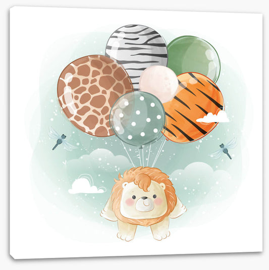 Float away lion