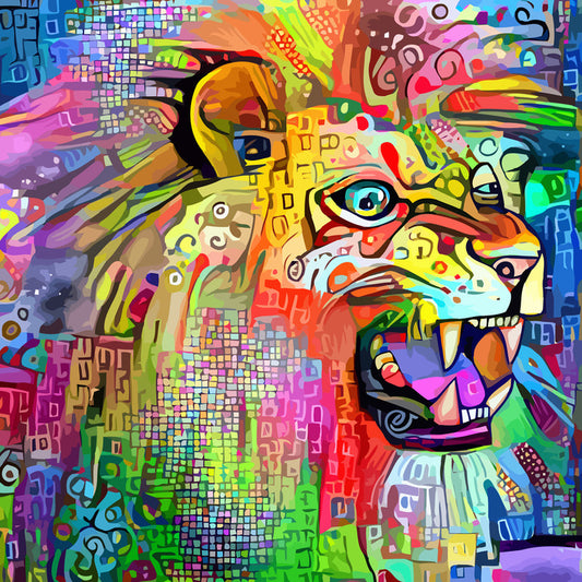 Fierce as a lion