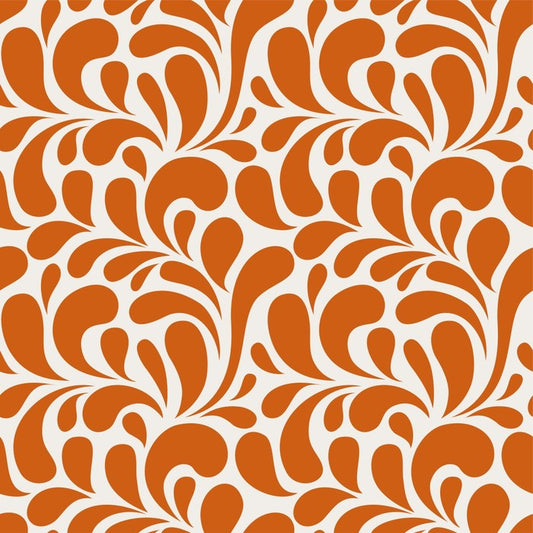 Orange leaves