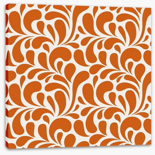 Orange leaves