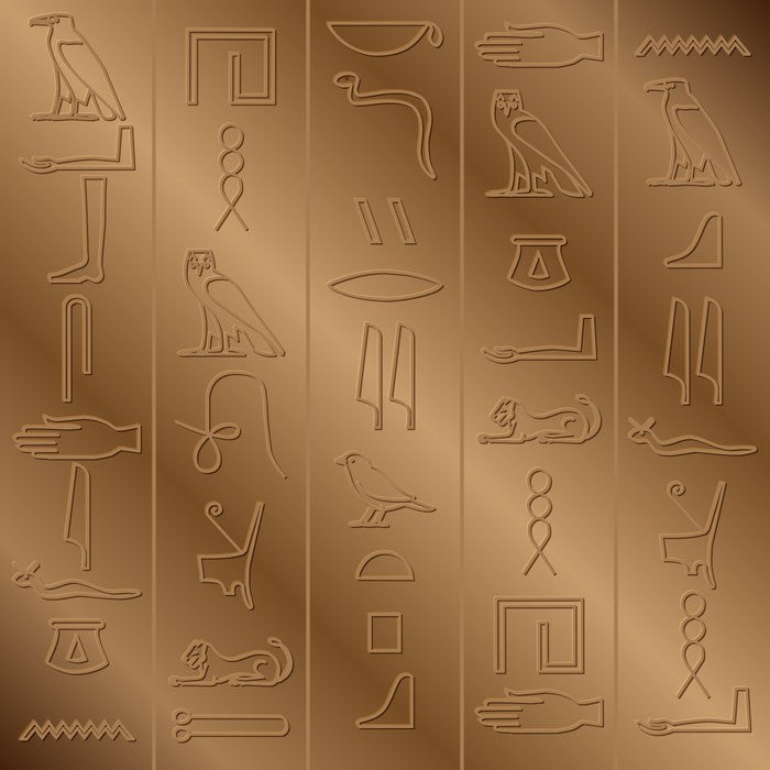 Carved in bronze