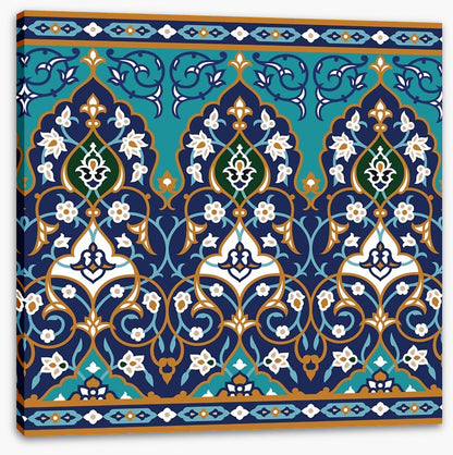 Islamic flower border