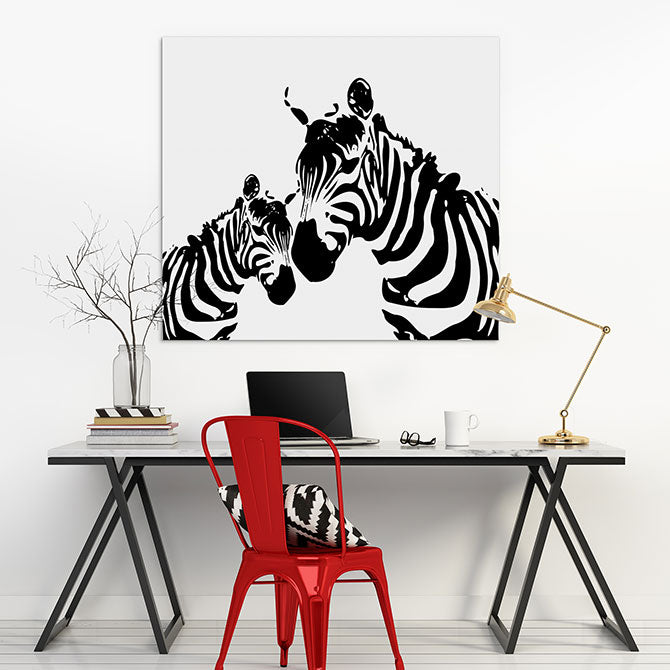 Zebra love