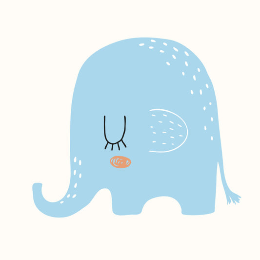 Elephant blue