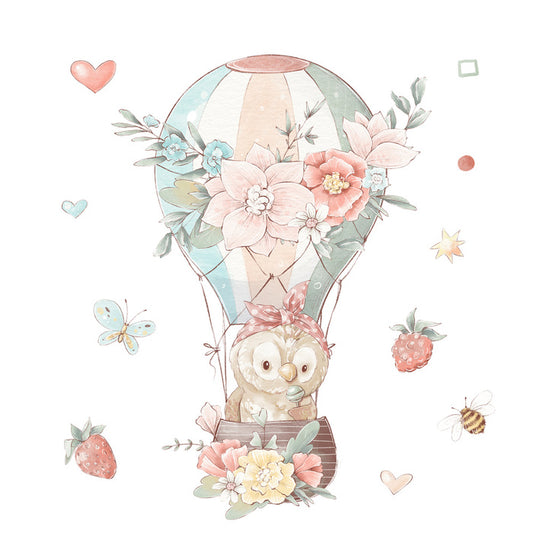 Lollipop owl balloon