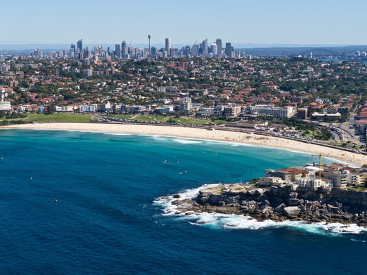 Bondi Beach with CBD