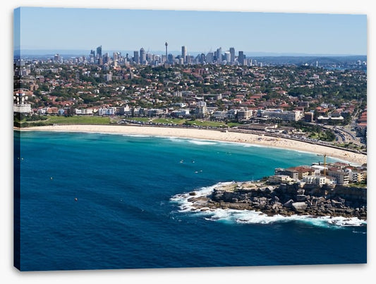 Bondi Beach with CBD