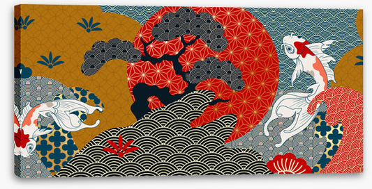 Red sun swim