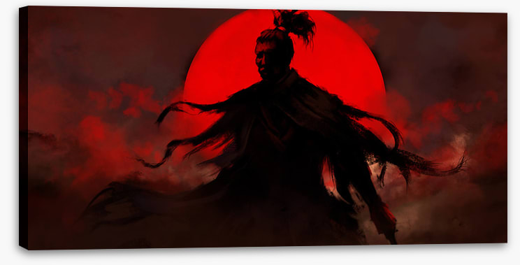 Setting sun samurai