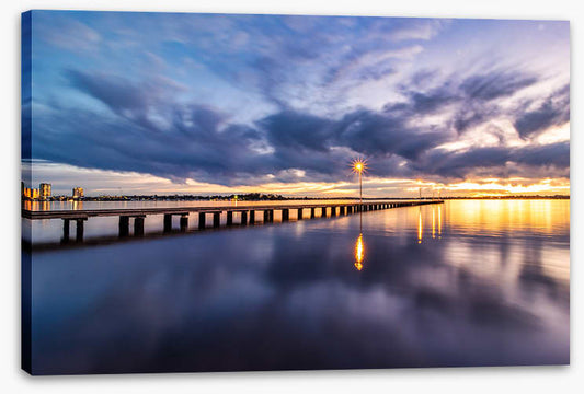 Como Jetty clouds