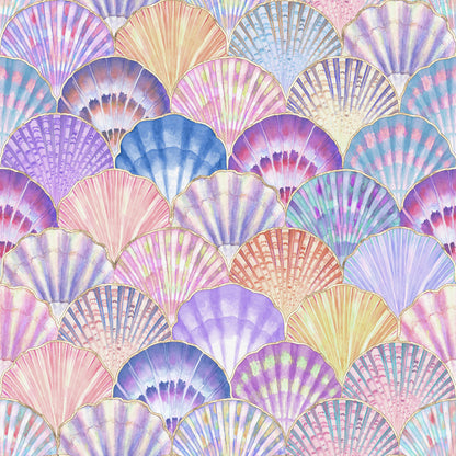 Pastel pearl shells