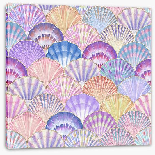 Pastel pearl shells