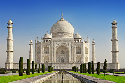 Taj Mahal sunlight
