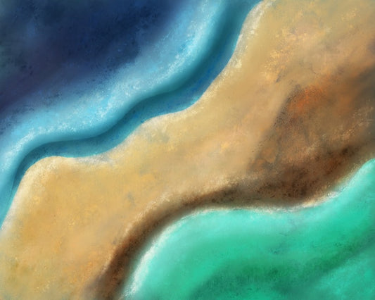Between the blues
