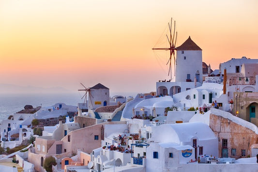 Santorini sunrise