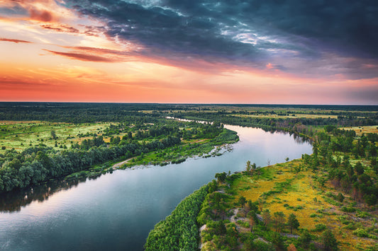 River clouds