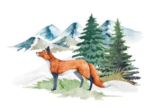 Mountain fir fox