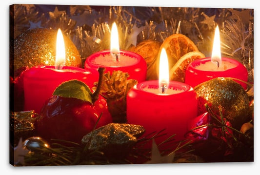 Christmas candles