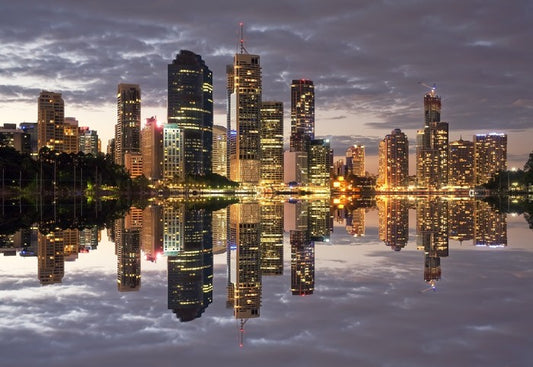 Brisbane city reflections
