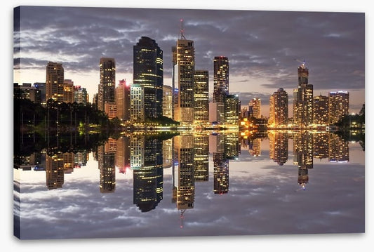 Brisbane city reflections