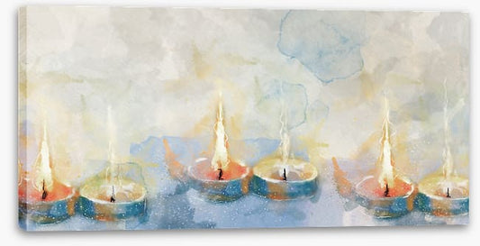 Six candles