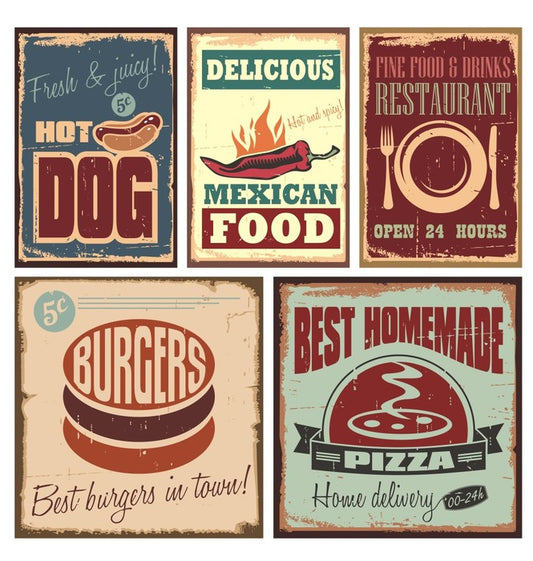 Fast food vintage