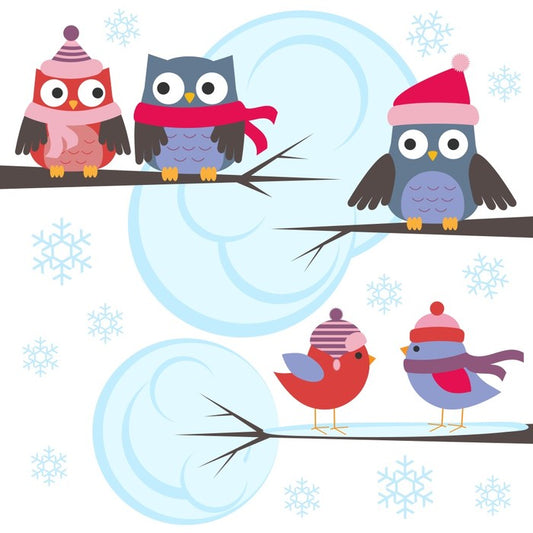 On the winter tree
