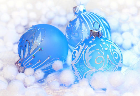 Three baubles